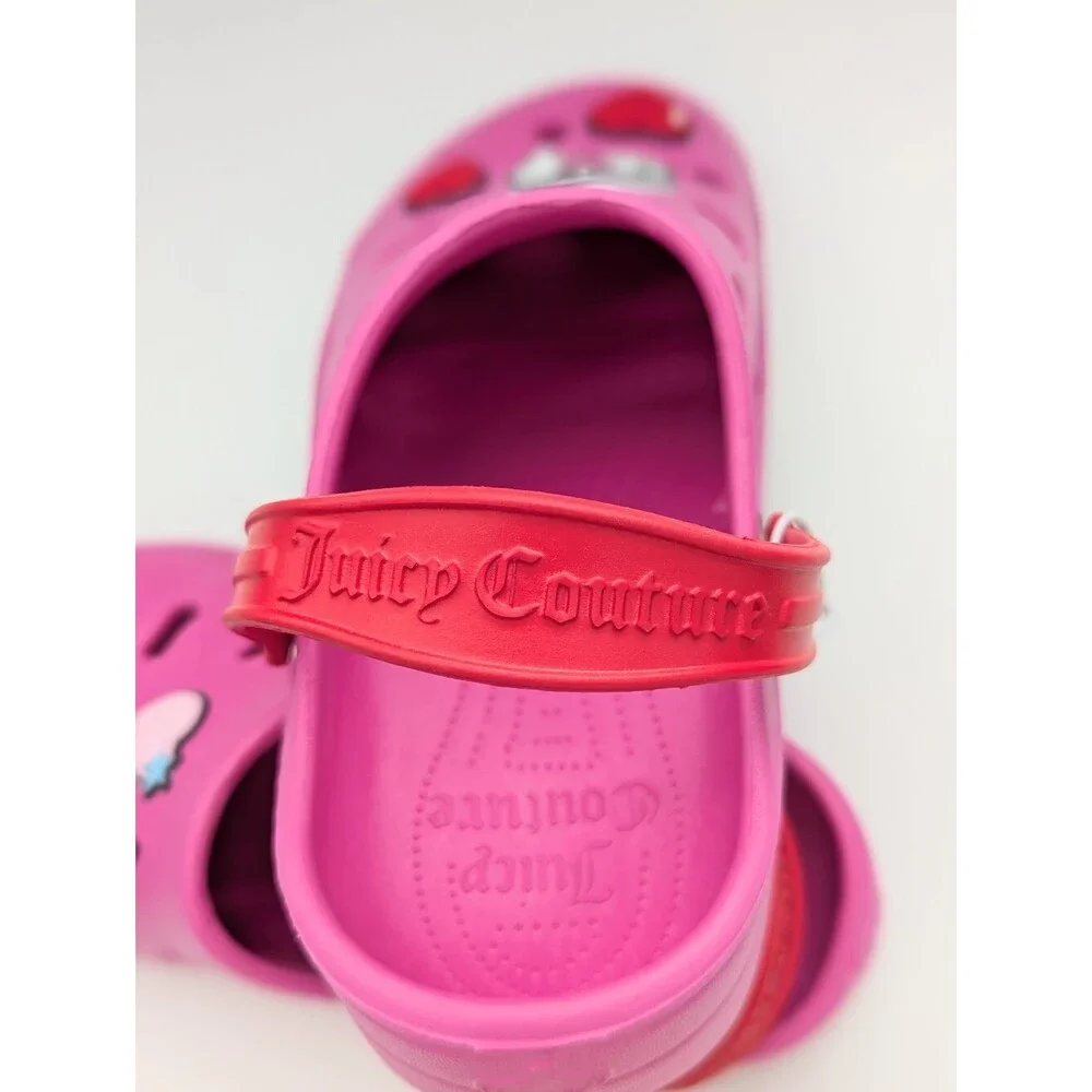 Juicy Couture Kids' (Size 3) Pink Slip-On 